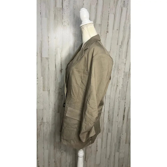 NWT Heartloom X Revolve Women's XS Oversized Bark Long Sleeve Blazer‎ Jacket - Picture 5 of 7